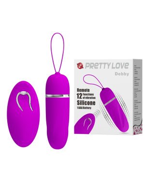 Віброяйце - Pretty Love Debby Vibrating Egg Purple