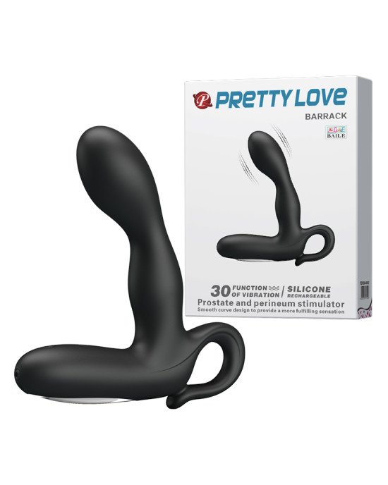 Масажер простати - Pretty Love Barrack Prostate Stimulator Black Масажер простати - Pretty Love Barrack Prostate Stimulator Black