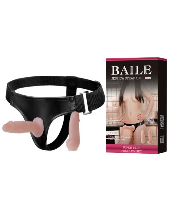 Страпон - Baile Jessica Strap On, 10.5 см Страпон - Baile Jessica Strap On, 10.5 см