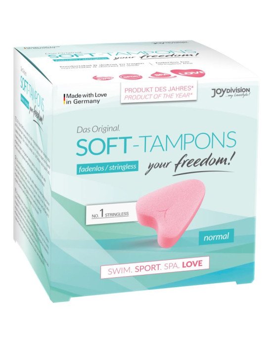 Гігієнічні тампони - Soft-Tampons Normal, 3 шт. Гігієнічні тампони - Soft-Tampons Normal, 3 шт.