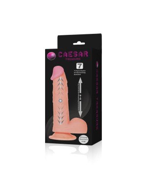 Вібратор - Cesar Treasure Thrusting Vibrator Flesh