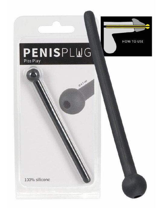 Уретральний стимулятор - Penis Plug Piss Play Уретральний стимулятор - Penis Plug Piss Play