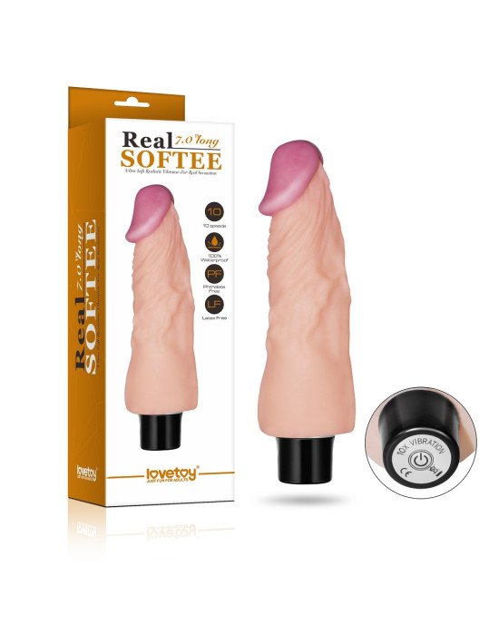 Реалістичний вібратор - Reel Softee Vibrator 7 Реалістичний вібратор - Reel Softee Vibrator 7