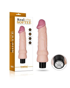 Реалістичний вібратор - Real Softee Vibrator 7,8