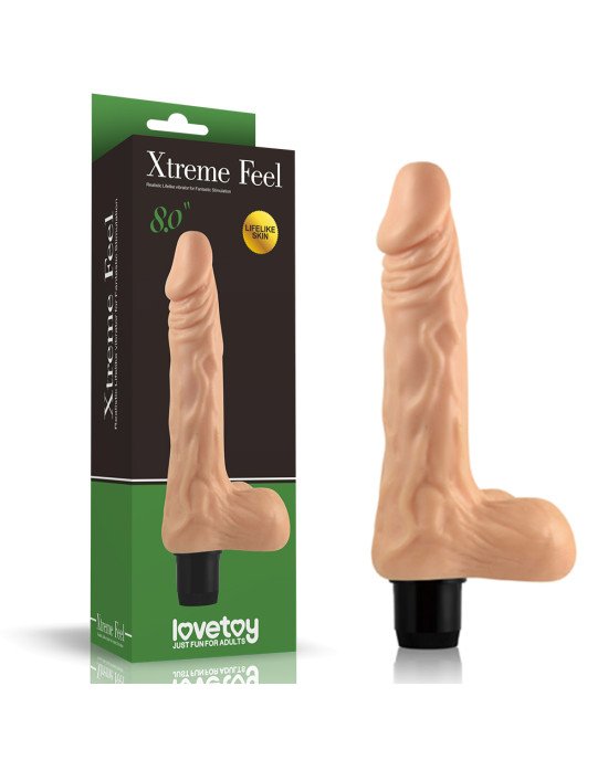 Реалістичний вібратор - Xtreme Feel Vibrator Flesh 8 Реалістичний вібратор - Xtreme Feel Vibrator Flesh 8