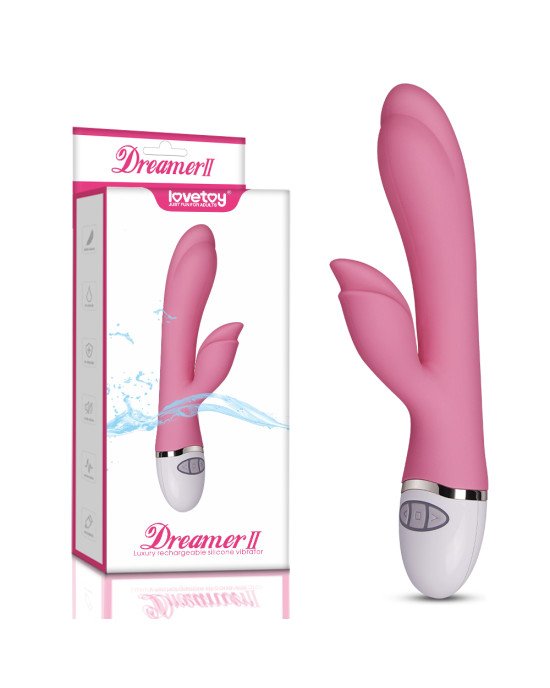 Вібратор - Dreamer II Rechargeable Vibrator Pink Вібратор - Dreamer II Rechargeable Vibrator Pink
