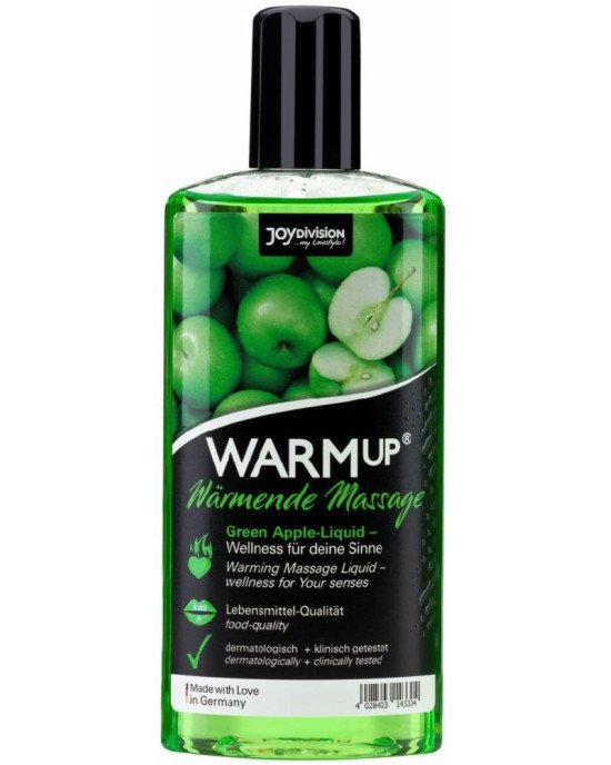Масажна олійка - WARMup Green Apple, 150 мл Масажна олійка - WARMup Green Apple, 150 мл