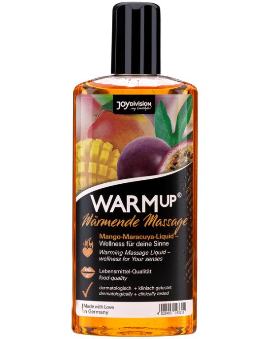 Масажна олійка - WARMup Mango + Maracuya, 150 мл Масажна олійка - WARMup Mango + Maracuya, 150 мл