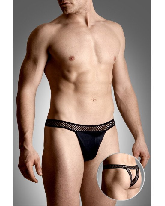 Чоловічі стрінги - Mens Thongs 4486, black XL Чоловічі стрінги - Mens Thongs 4486, black XL