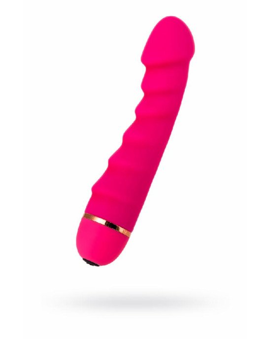 Вібратор A-Toys By Toyfa, силікон, рожевий, 16 см Вібратор A-Toys By Toyfa, силікон, рожевий, 16 см