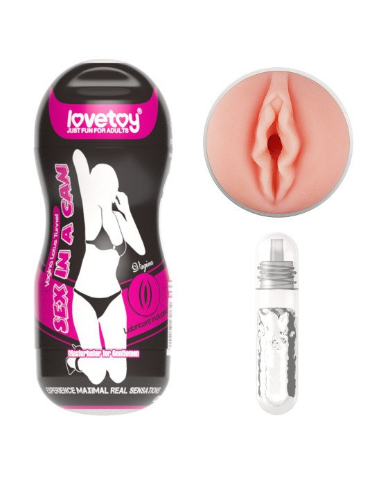 Мастурбатор - Sex In A Can Vagina Lotus Tunnel Мастурбатор - Sex In A Can Vagina Lotus Tunnel
