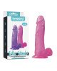 Фалоімітатор з мошонкою - Jelly Studs Crystal Dildo Large 8 Фалоімітатор з мошонкою - Jelly Studs Crystal Dildo Large 8