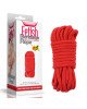 Мотузка - Fetish Bondage Rope Red, 10 м Мотузка - Fetish Bondage Rope Red, 10 м