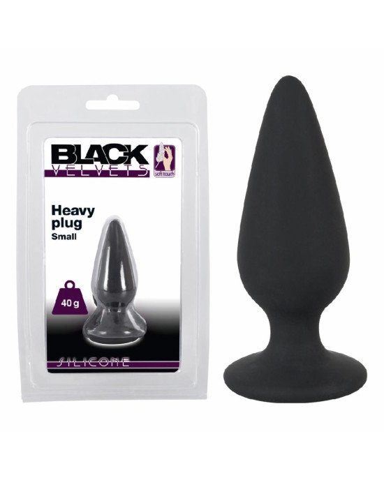 Анальна пробка - Black Velvets Heavy Plug Small Анальна пробка - Black Velvets Heavy Plug Small