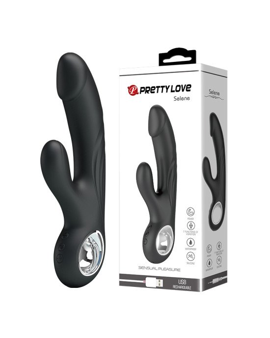 Вібратор - Pretty Love Selene Vibrator Black Вібратор - Pretty Love Selene Vibrator Black