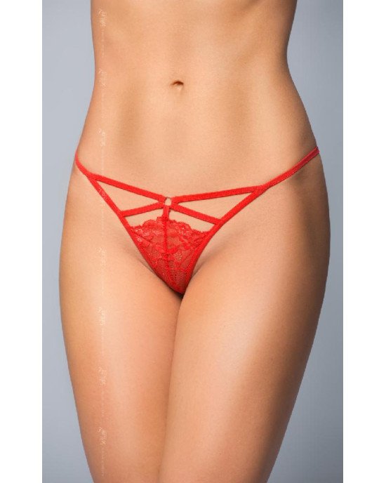Жіночі стринги - G-String 2473, red, S / L