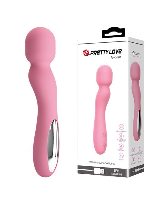 Вібромасажер - Pretty Love Gladys Massager Pink Вібромасажер - Pretty Love Gladys Massager Pink