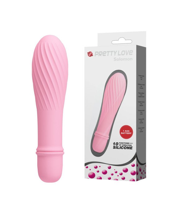 Вібратор - Pretty Love Solomon Vibrator Light Pink