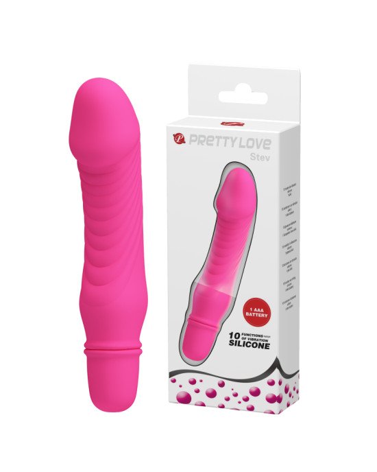 Вібратор - Pretty Love Stev Vibrator Pink Вібратор - Pretty Love Stev Vibrator Pink