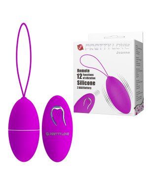 Віброяйце - Pretty Love Joanne Vibrating Egg Purple