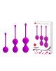 Вагінальні кульки - Pretty Love Kegel Balls Set Pink, 3 шт. Вагінальні кульки - Pretty Love Kegel Balls Set Pink, 3 шт.
