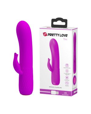 Вібратор - Pretty Love Tim Vibrator Purple