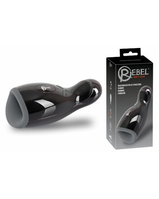 Мастурбатор - Rebel Masturbator with 3 function Мастурбатор - Rebel Masturbator with 3 function