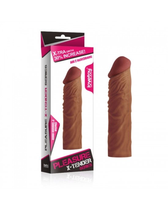 Насадка на член - Pleasure X-Tender Penis Sleeve Add 2 Насадка на член - Pleasure X-Tender Penis Sleeve Add 2