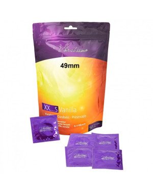 Презервативи - Vibratissimo XX ... S Vanilla, 49 мм, 50 шт.