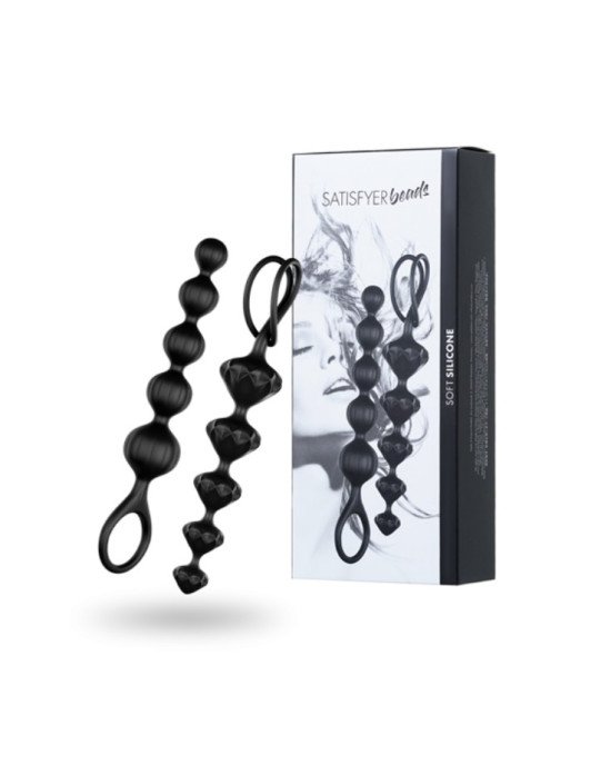 Анальний ланцюжок - Satisfyer Beads Black Анальний ланцюжок - Satisfyer Beads Black
