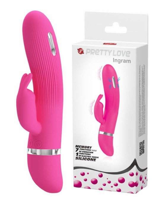 Вібратор - Pretty Love Ingram Vibrator Pink Вібратор - Pretty Love Ingram Vibrator Pink