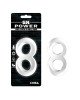 Ерекційне кільце - GK Power Duo Cock 8 Ball Ring Clear Ерекційне кільце - GK Power Duo Cock 8 Ball Ring Clear