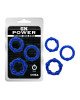 Ерекційні кільця - GK Power Beaded Cock Rings Blue Ерекційні кільця - GK Power Beaded Cock Rings Blue