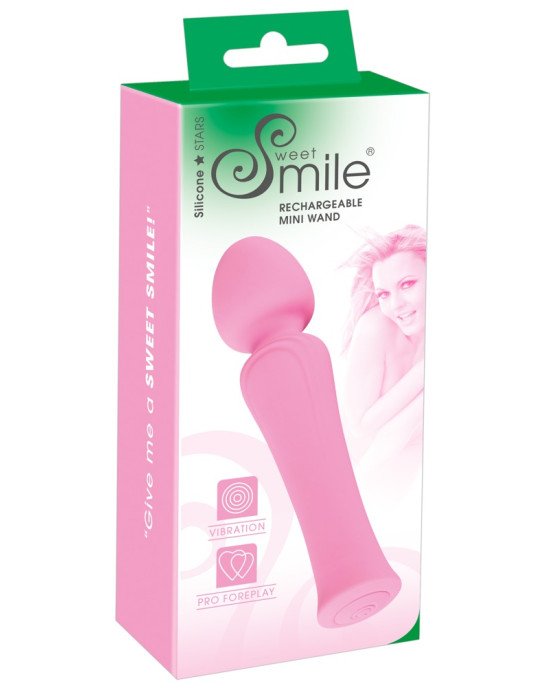 Вібромасажер - Sweet Smile Rechargeable Mini Wand