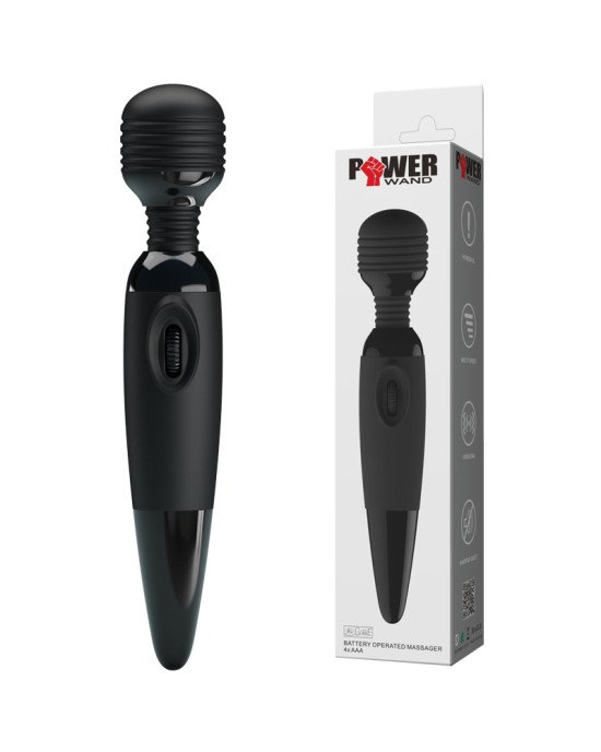 Вібромасажер - Power Wand Massager Black Вібромасажер - Power Wand Massager Black