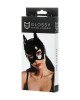 Маска кішки Glossy з матеріалу Wetlook, чорний Маска кішки Glossy з матеріалу Wetlook, чорний