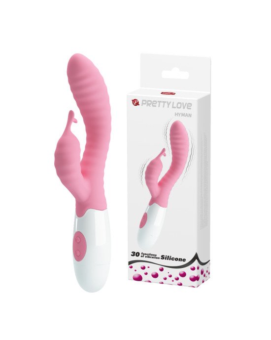 Вібратор - Pretty Love Hyman Vibrator Pink Вібратор - Pretty Love Hyman Vibrator Pink
