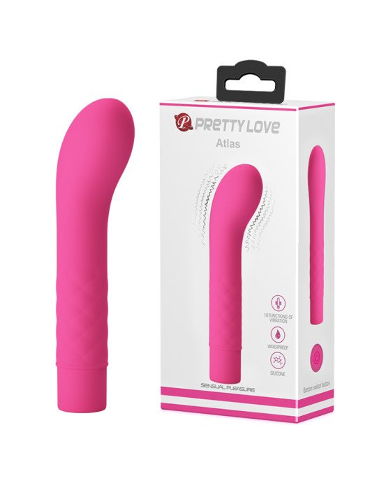 Стимулятор G-точки - Pretty Love Atlas Vibrator Pink Стимулятор G-точки - Pretty Love Atlas Vibrator Pink