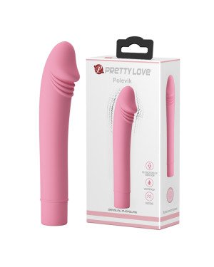 Вібратор - Pretty Love Polevick Vibrator Light Pink