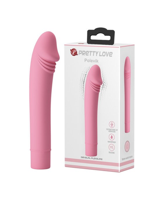 Вібратор - Pretty Love Polevick Vibrator Light Pink Вібратор - Pretty Love Polevick Vibrator Light Pink