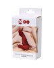 Вібростимулятор простати ToDo By Toyfa Proman, силікон, червоний, 12,5 см Вібростимулятор простати ToDo By Toyfa Proman, силікон, червоний, 12,5 см