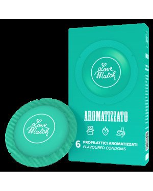 Презервативи - Aromatizzato (Flavoured), 54 мм, 6 шт.