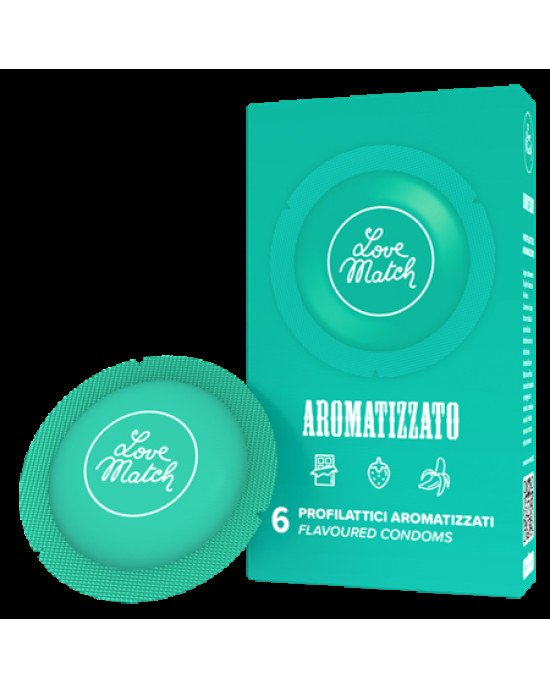 Презервативи - Aromatizzato (Flavoured), 54 мм, 6 шт. Презервативи - Aromatizzato (Flavoured), 54 мм, 6 шт.