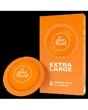 Презервативи - Extra Large, 57 мм, 6 шт.
