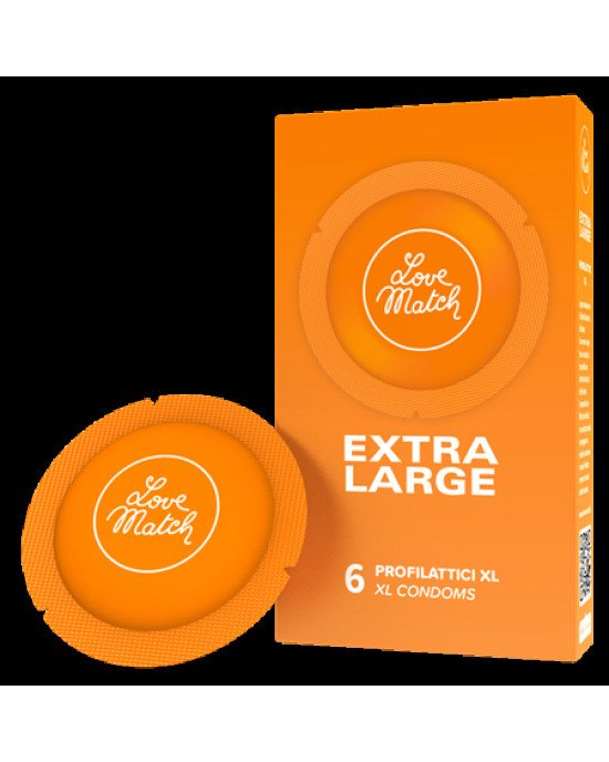 Презервативи - Extra Large, 57 мм, 6 шт. Презервативи - Extra Large, 57 мм, 6 шт.