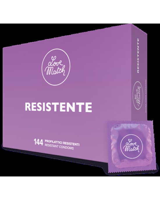 Презервативи - Resistente (Strong), 54 мм, 144 шт. Презервативи - Resistente (Strong), 54 мм, 144 шт.