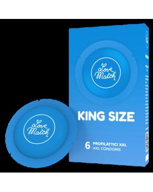 Презервативи - King Size, 60 мм, 6 шт.