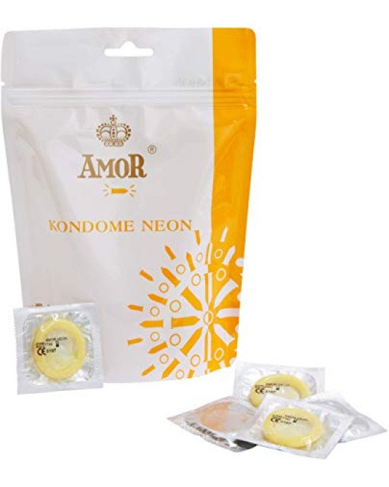 Презервативи - Amor Neon, 50 шт. Презервативи - Amor Neon, 50 шт.