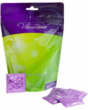 Презервативи - Vibratissimo Nature, 50 шт.