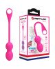 Віброкульки - Pretty Love Elvira Phone Control Vibro Balls Pink